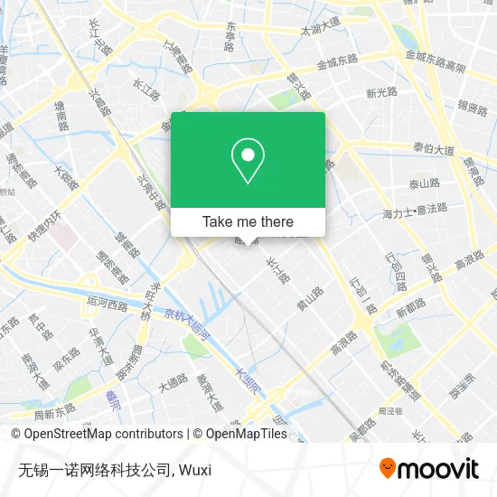 无锡一诺网络科技公司 map