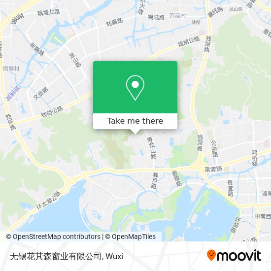 无锡花其森窗业有限公司 map