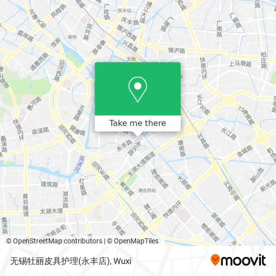 无锡牡丽皮具护理(永丰店) map