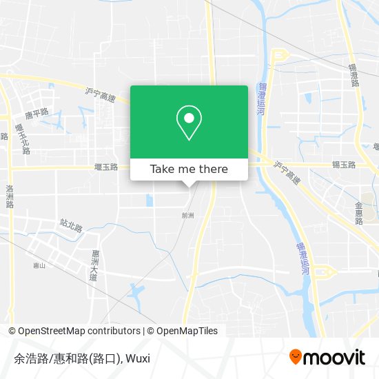余浩路/惠和路(路口) map