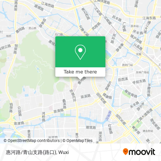 惠河路/青山支路(路口) map