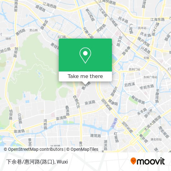 下余巷/惠河路(路口) map