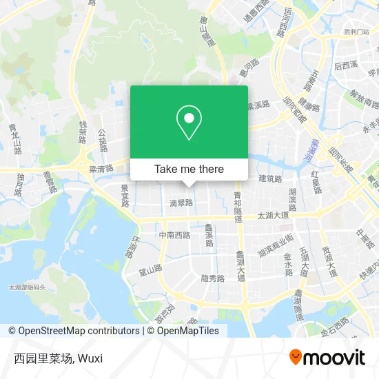 西园里菜场 map