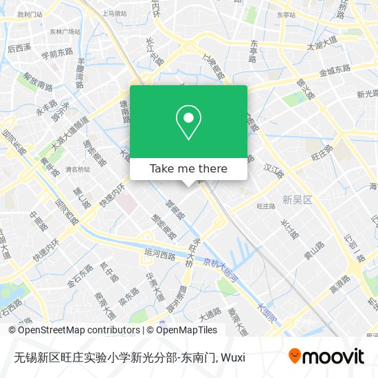 无锡新区旺庄实验小学新光分部-东南门 map