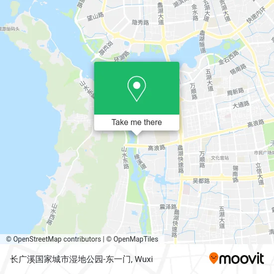 长广溪国家城市湿地公园-东一门 map