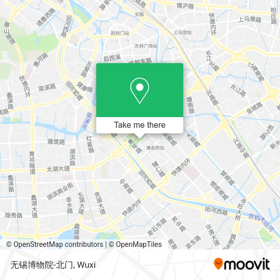 无锡博物院-北门 map