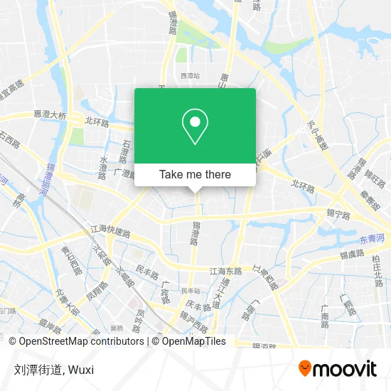 刘潭街道 map