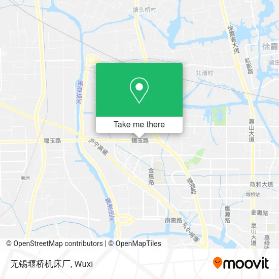 无锡堰桥机床厂 map