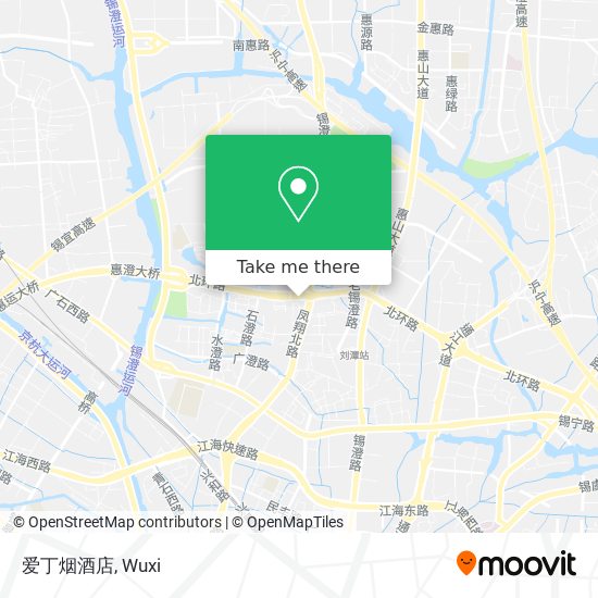 爱丁烟酒店 map