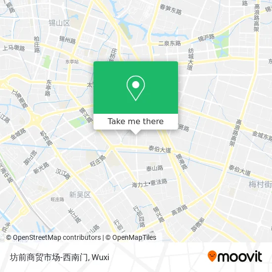 坊前商贸市场-西南门 map