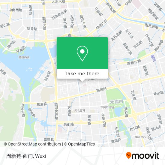 周新苑-西门 map