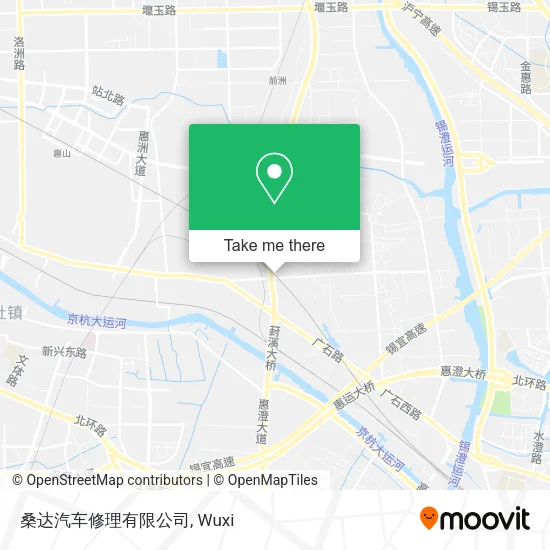 桑达汽车修理有限公司 map
