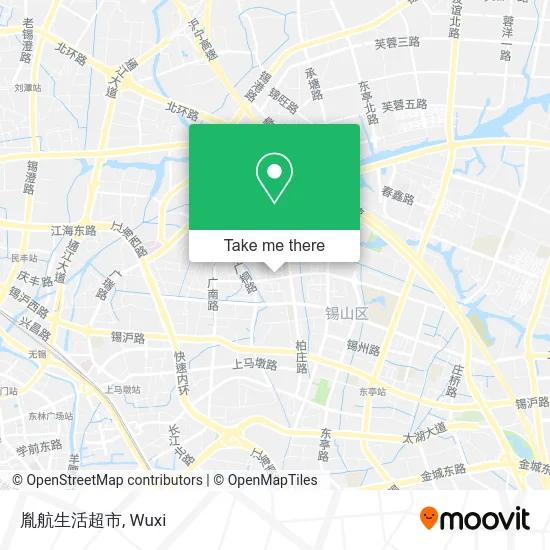 胤航生活超市 map