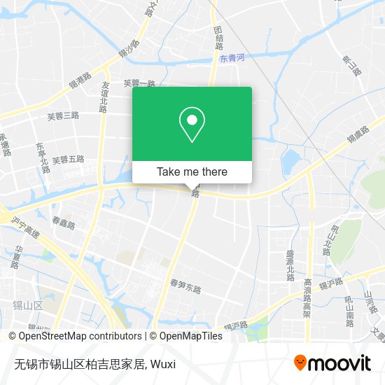 无锡市锡山区柏吉思家居 map