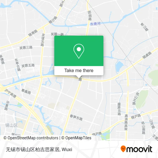无锡市锡山区柏吉思家居 map