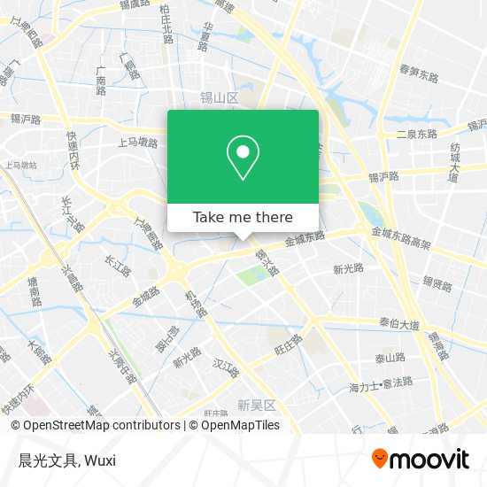 晨光文具 map