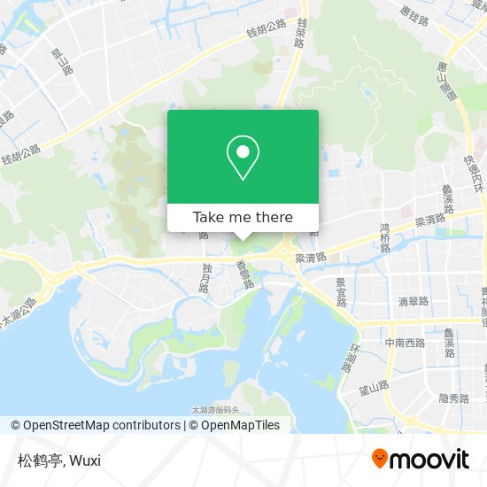 松鹤亭 map