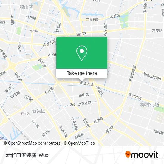 老解门窗装潢 map