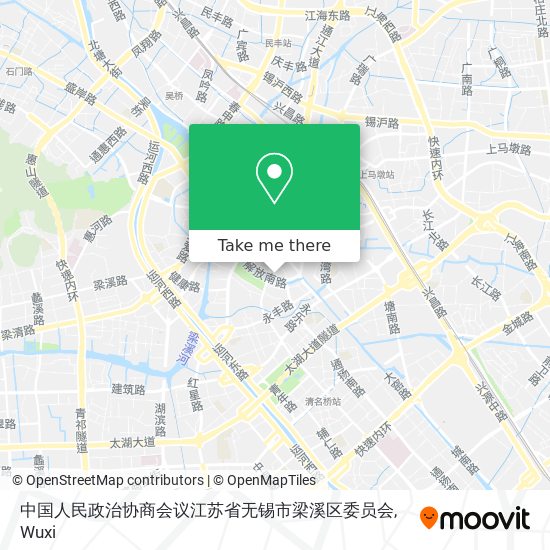 中国人民政治协商会议江苏省无锡市梁溪区委员会 map