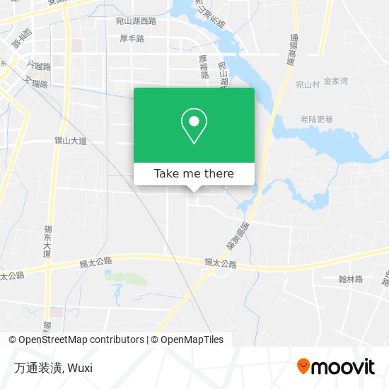 万通装潢 map