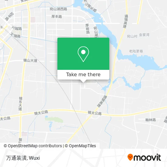 万通装潢 map