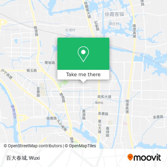 百大春城 map