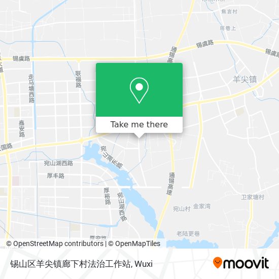 锡山区羊尖镇廊下村法治工作站 map