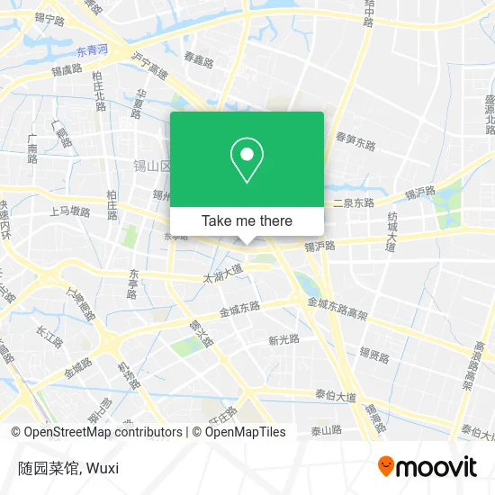 随园菜馆 map