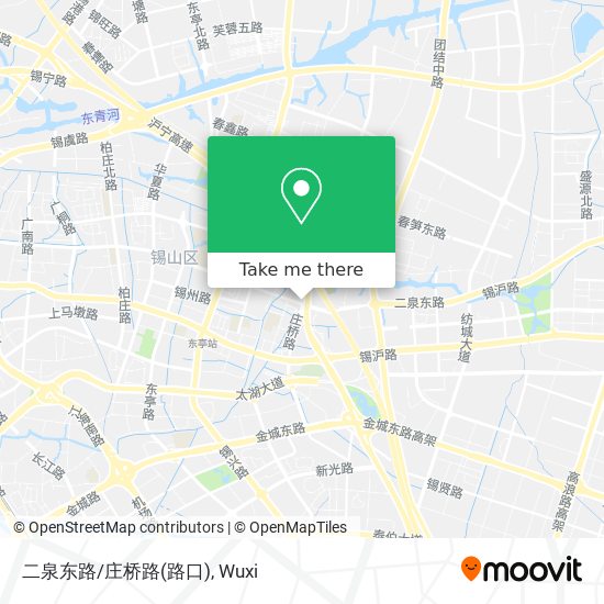 二泉东路/庄桥路(路口) map
