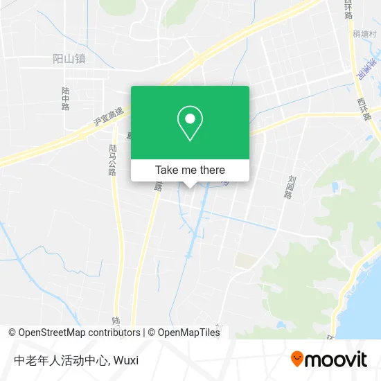 中老年人活动中心 map