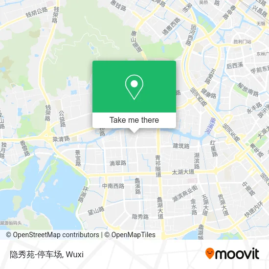 隐秀苑-停车场 map