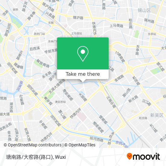 塘南路/大窑路(路口) map