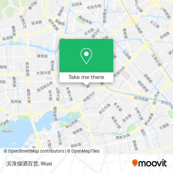 滨淮烟酒百货 map