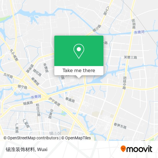 锡淮装饰材料 map
