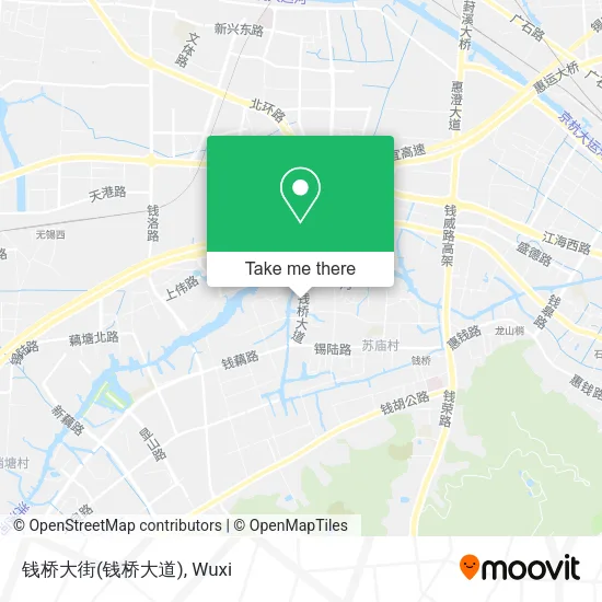 钱桥大街(钱桥大道) map