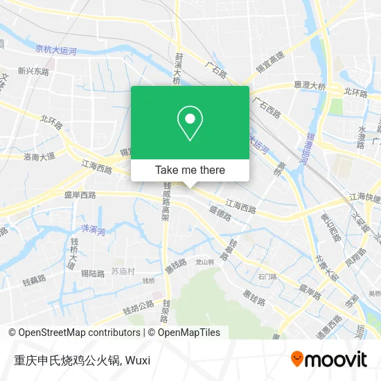 重庆申氏烧鸡公火锅 map
