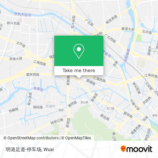 明港足道-停车场 map
