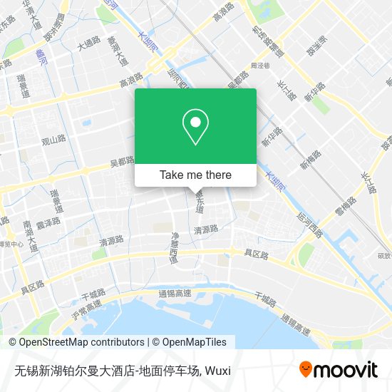 无锡新湖铂尔曼大酒店-地面停车场 map