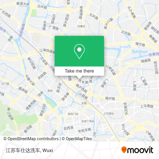 江苏车仕达洗车 map