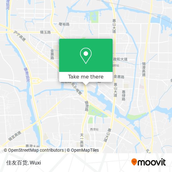 佳友百货 map