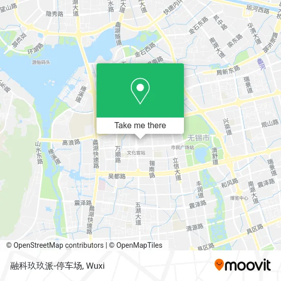融科玖玖派-停车场 map