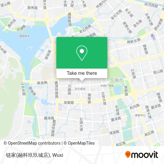 链家(融科玖玖城店) map