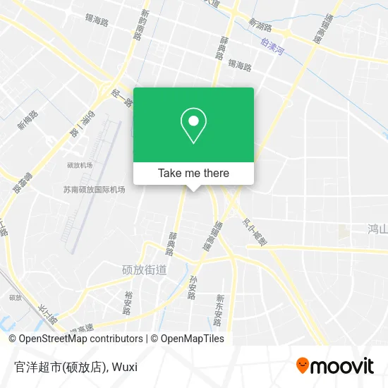 官洋超市(硕放店) map