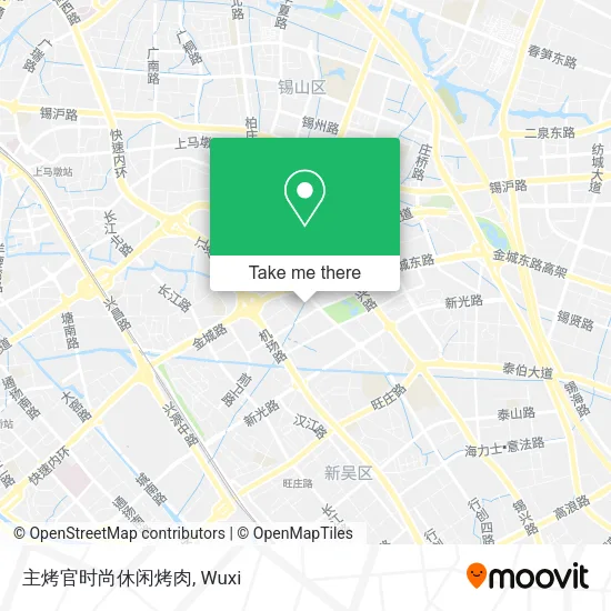 主烤官时尚休闲烤肉 map