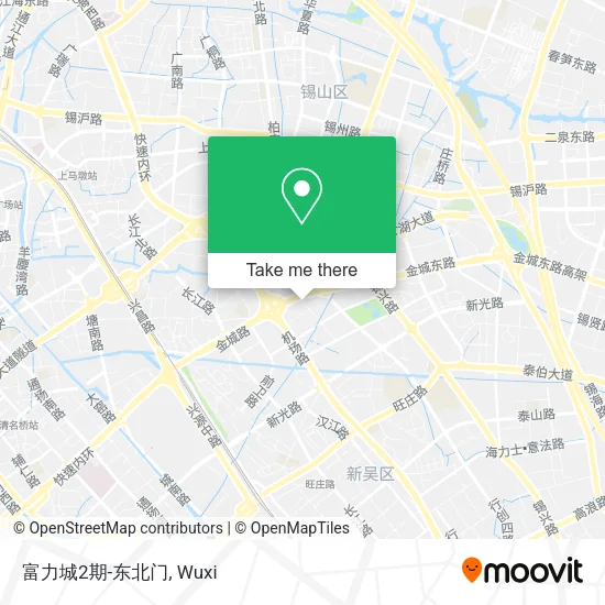 富力城2期-东北门 map