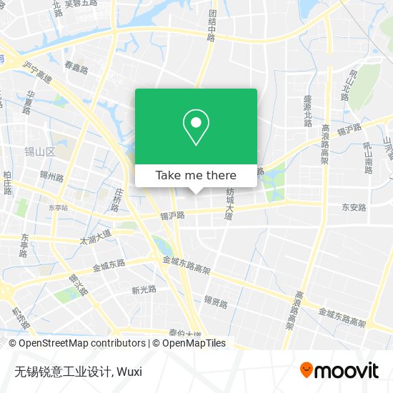 无锡锐意工业设计 map