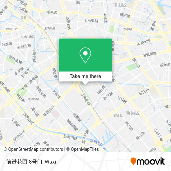 前进花园-8号门 map