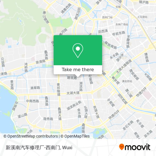 新溪南汽车修理厂-西南门 map