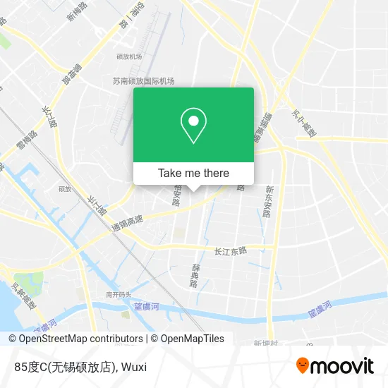 85度C(无锡硕放店) map
