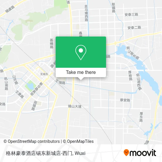 格林豪泰酒店锡东新城店-西门 map